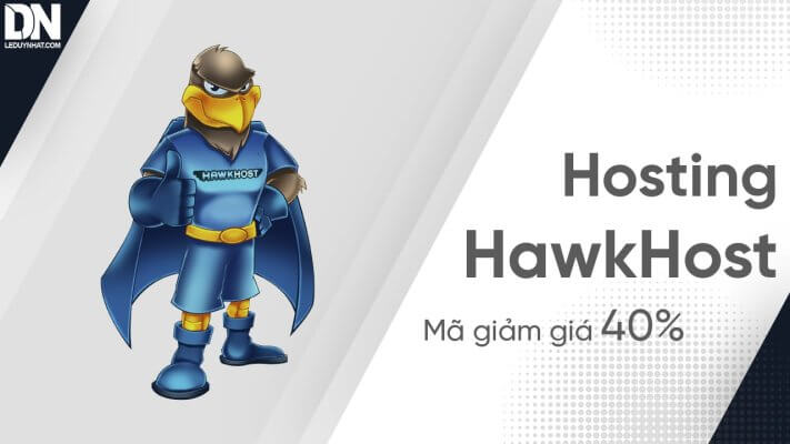 Hosting HawkHost: Uy tín, Chất lượng, Giá rẻ (giảm giá 40%)