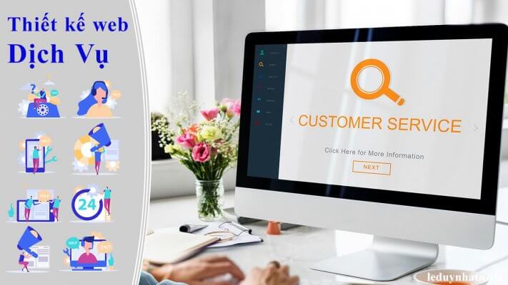 Thiết kế Website dịch vụ, giới thiệu và cung cấp dịch vụ online