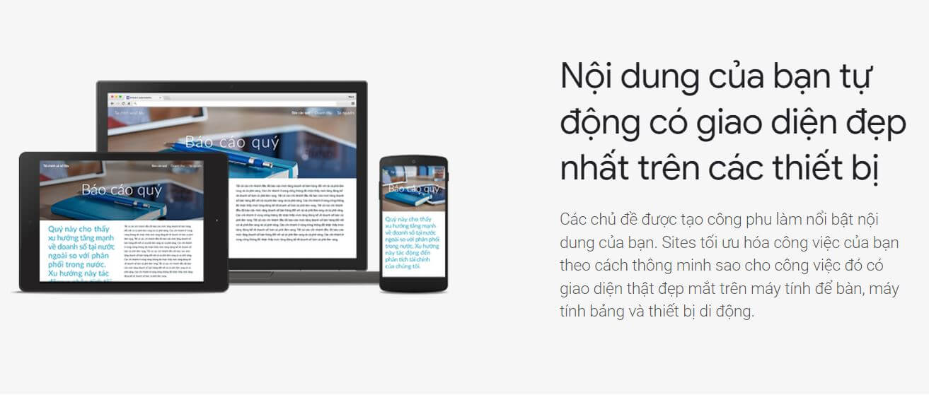 Google Sites mới (New Google Sites) và Google Sites cổ điển (Classic Google Sites)